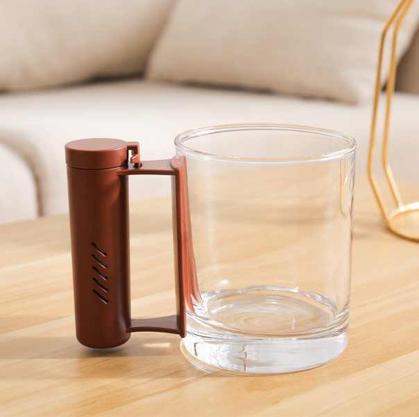 Glass Tea Cup With Infuser Basket For Loose Leaf Tea