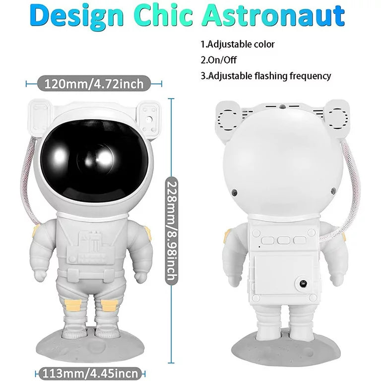 Astronaut Galaxy Projector,Star Projector Galaxy Night Light with Timer & Remote Control