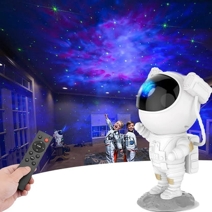 Astronaut Galaxy Projector,Star Projector Galaxy Night Light with Timer & Remote Control