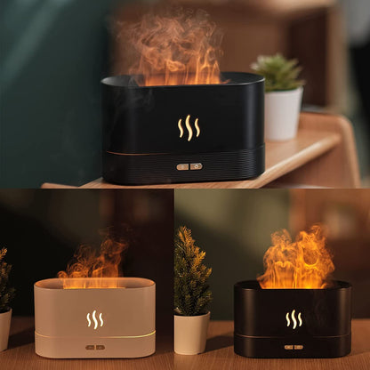 Flame Humidifier Aroma Diffuser Noiseless