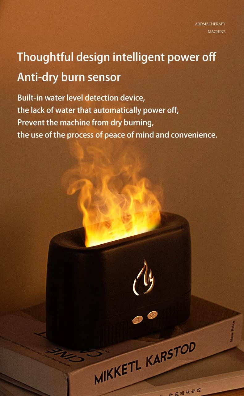 Flame Humidifier Aroma Diffuser Noiseless