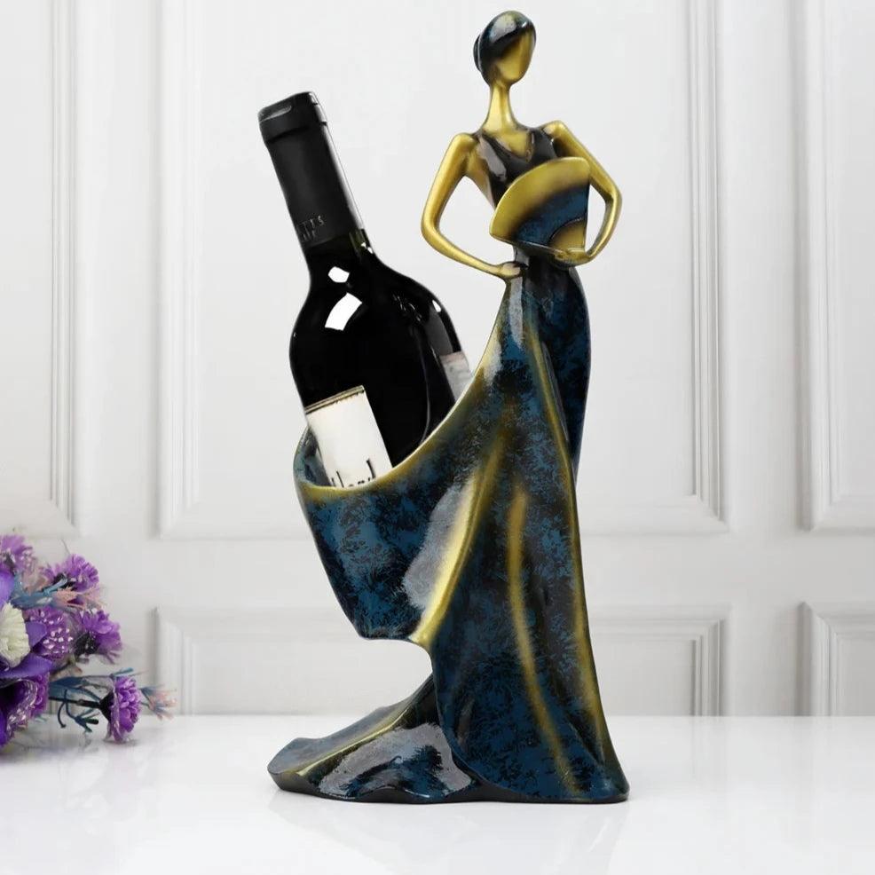 Wine Bottle Holder/Lady Wine Rack